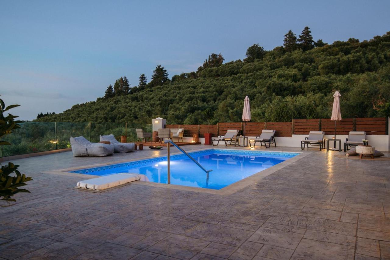 Villa Venia - Cozy Escape With Scenic Sew View, By Zantewize Трагакі Екстер'єр фото