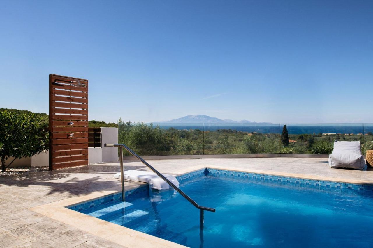 Villa Venia - Cozy Escape With Scenic Sew View, By Zantewize Трагакі Екстер'єр фото