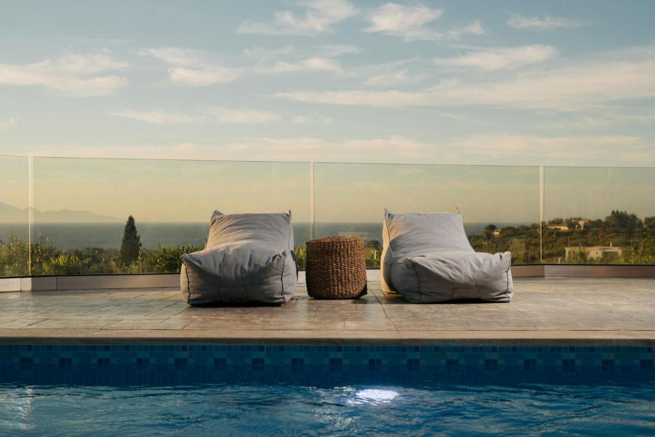 Villa Venia - Cozy Escape With Scenic Sew View, By Zantewize Трагакі Екстер'єр фото
