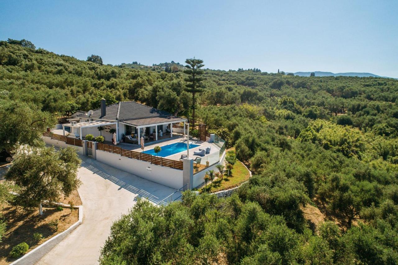 Villa Venia - Cozy Escape With Scenic Sew View, By Zantewize Трагакі Екстер'єр фото