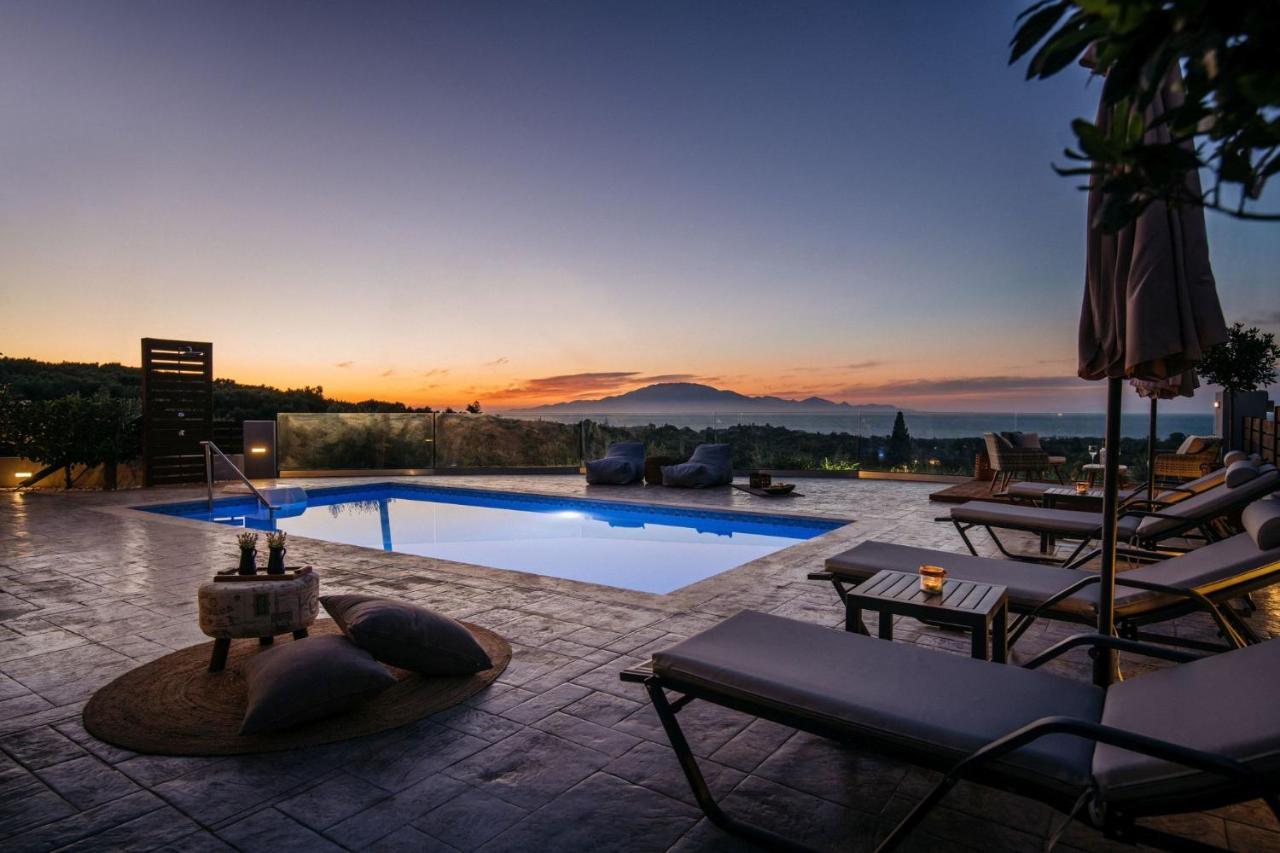 Villa Venia - Cozy Escape With Scenic Sew View, By Zantewize Трагакі Екстер'єр фото